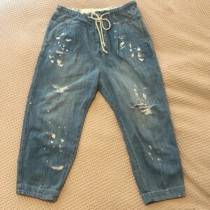 Free People Baggy Fit Jeans- size M